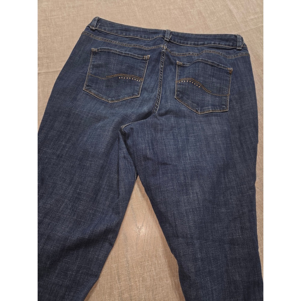 Lee Modern Series Curvy Fit Bootcut Jeans Medium‎ Wash Denim Womens 13 Medium - Picture 9 of 9